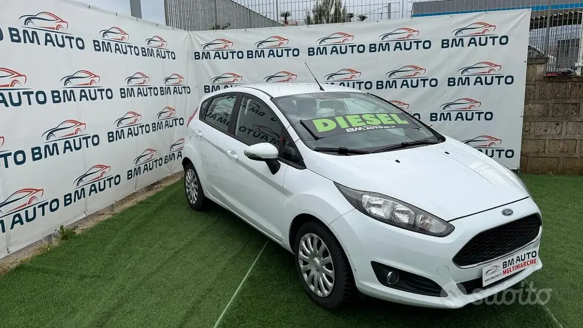 Usata Ford Fiesta Business Edition 75 CV (55 kW) 2016 Bianco Utilitaria