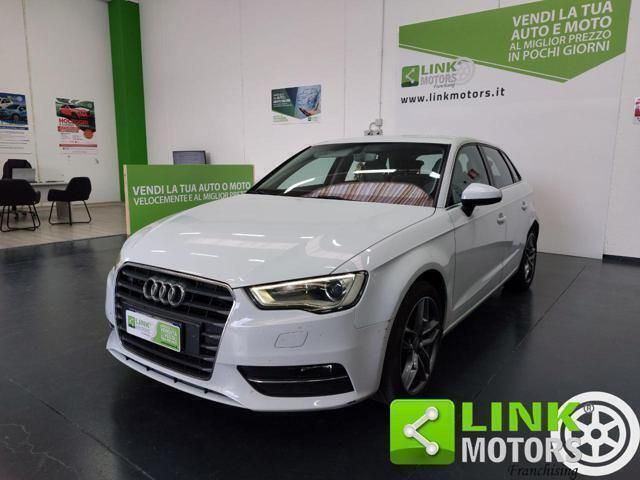 Usata Audi A3 Attraction 150 CV (110 kW) 2016 Bianco Berlina