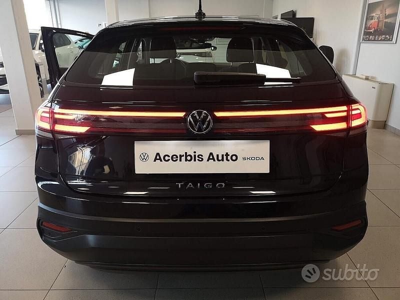 Usata VW Taigo Life 116 CV (85 kW) 2025 Nero SUV