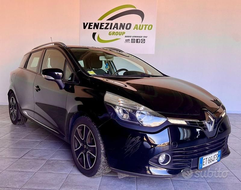 Usata Renault Clio GrandTour 90 CV (66 kW) 2013 Nero Station wagon