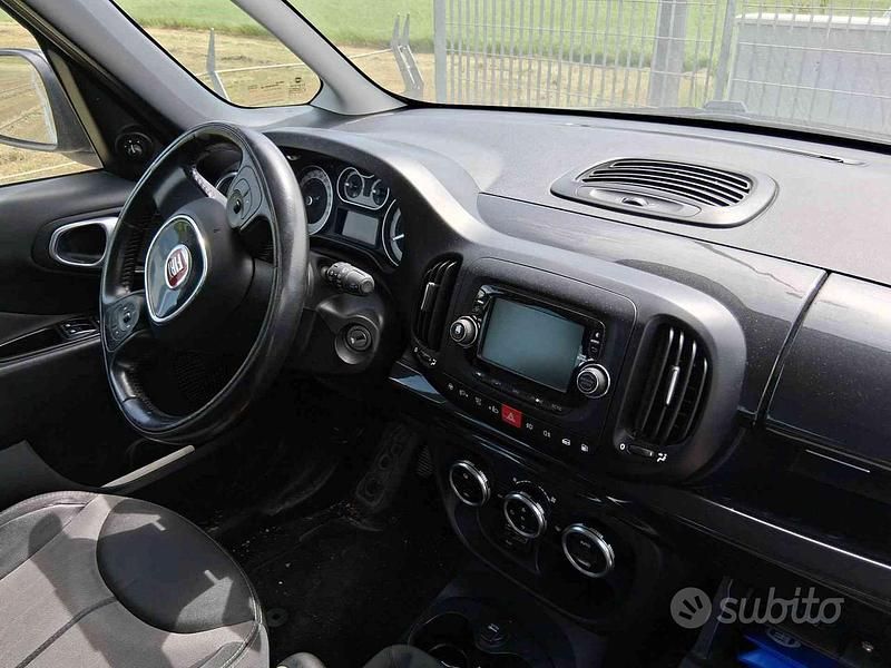 Usata Fiat 500L Lounge 85 CV (62 kW) 2014 Grigio scuro Monovolume