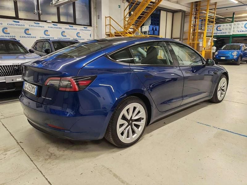 Usata Tesla Model 3 152 kW (208 CV) 2021 Blu marino Berlina