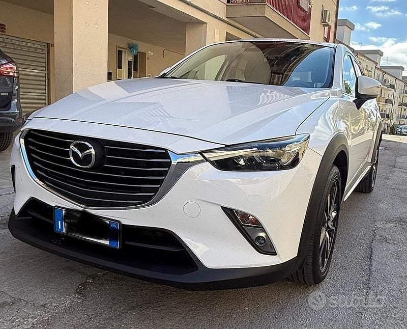Usata Mazda CX-3 105 CV (77 kW) 2017 Bianco SUV