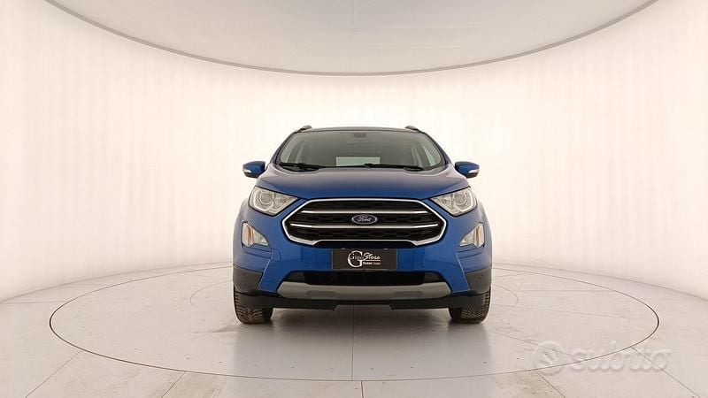 Usado Ford Ecosport Titanium S 100 HP (73 kW) 2018 Azul SUV