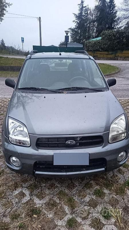 Usata Subaru Justy 84 CV (61 kW) 2006 Grigio Utilitaria