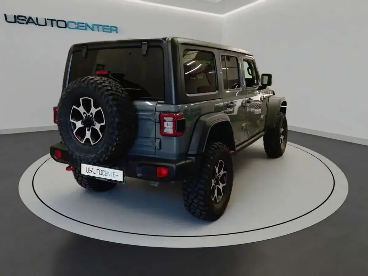 Usata Jeep Wrangler Unlimited Rubicon 272 CV (200 kW) 2022 Grigio SUV