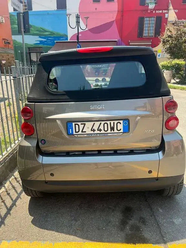 Usata Smart ForTwo Cabrio Passion 71 CV (52 kW) 2010 Grigio Cabrio
