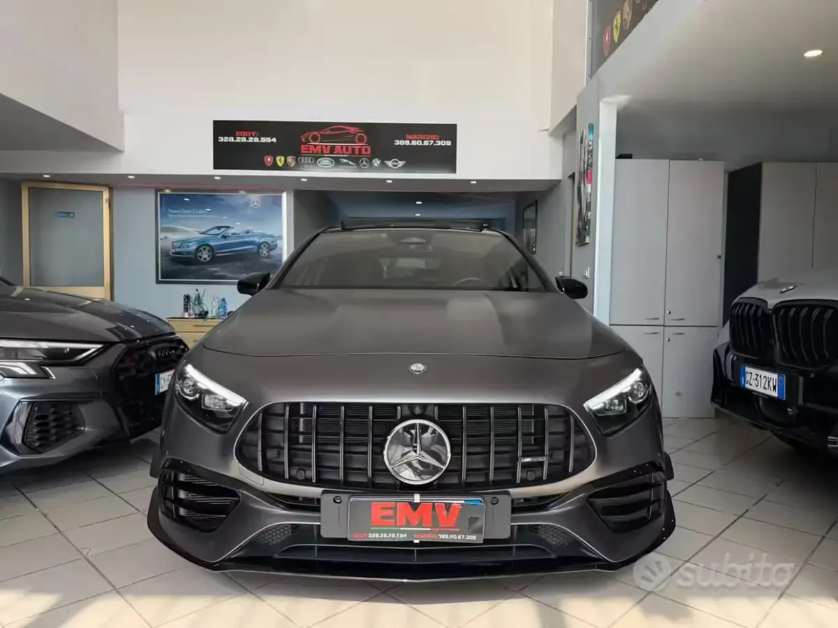 Usata Mercedes A45 AMG Premium Plus 421 CV (309 kW) 2024 Grigio Utilitaria