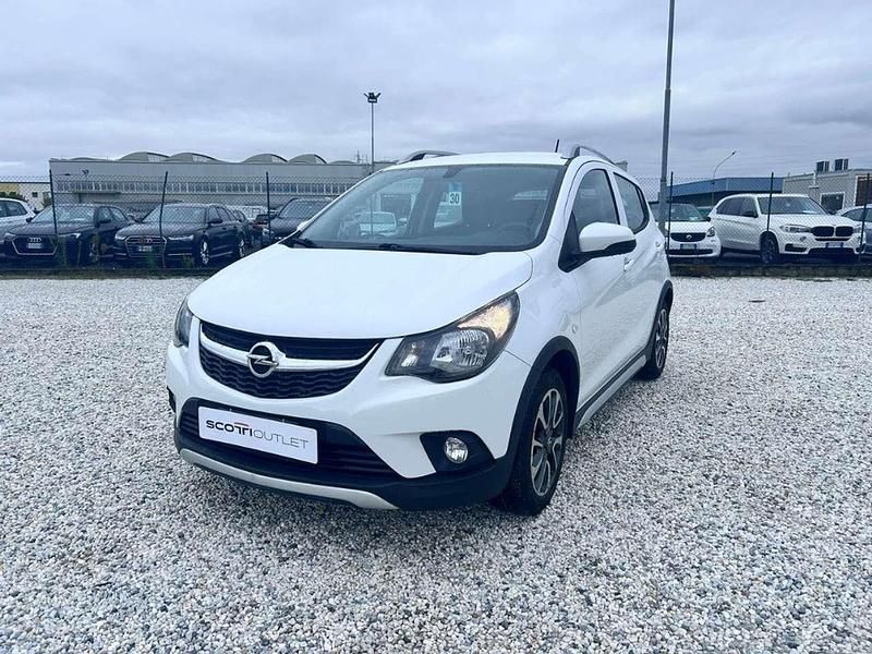 Bianco Usata 2018 Opel Karl Rocks Due volumi | 8700 € (Buon prezzo) - Immagine 1/4
