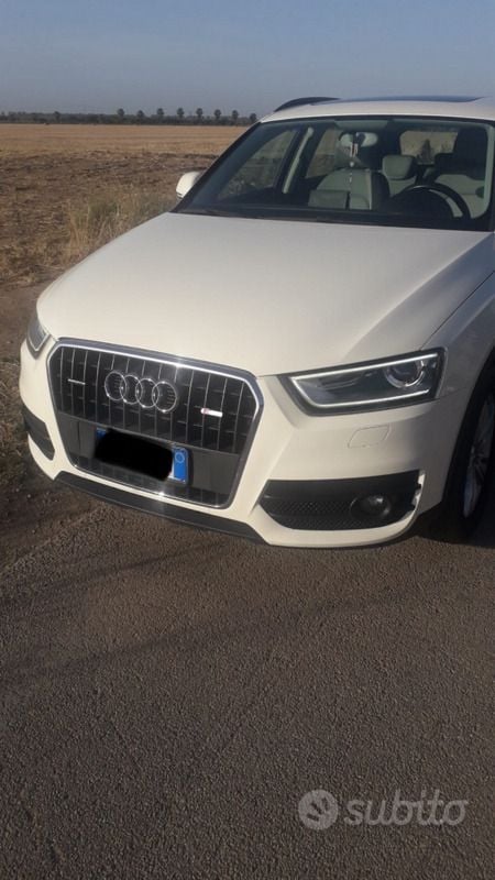 Usata Audi Q3 177 CV (130 kW) 2013 Bianco SUV