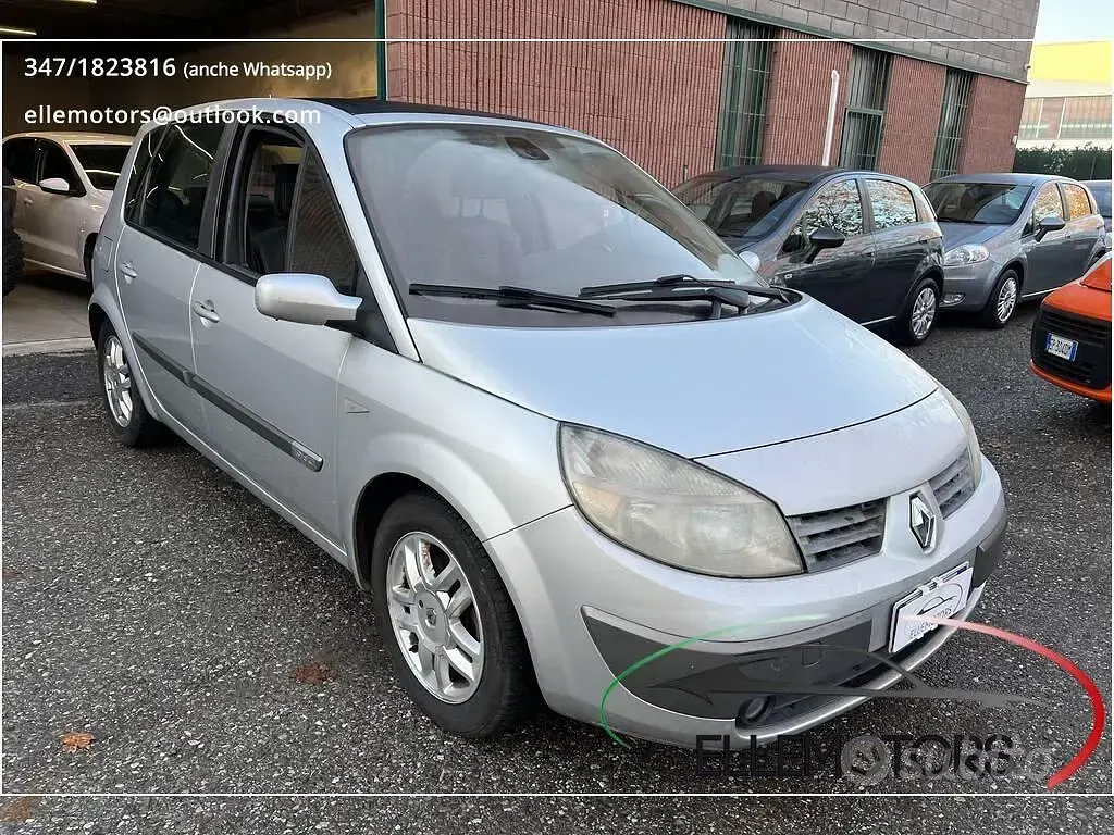 Usata Renault Scenic E-Tech Authentique 120 CV (88 kW) 2005 Argento Monovolume