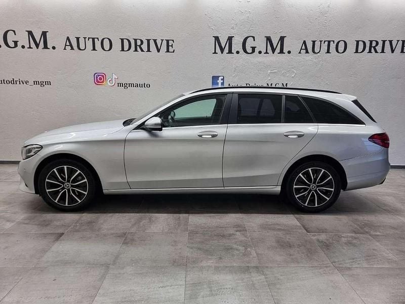 Usata Mercedes C220 Premium 194 CV (142 kW) 2020 Argento Station wagon