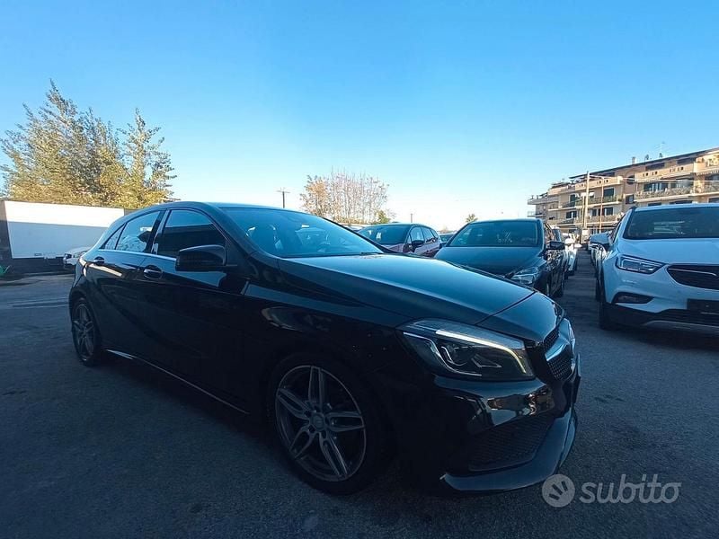 Usata Mercedes A200 AMG 136 CV (100 kW) 2016 Nero Berlina