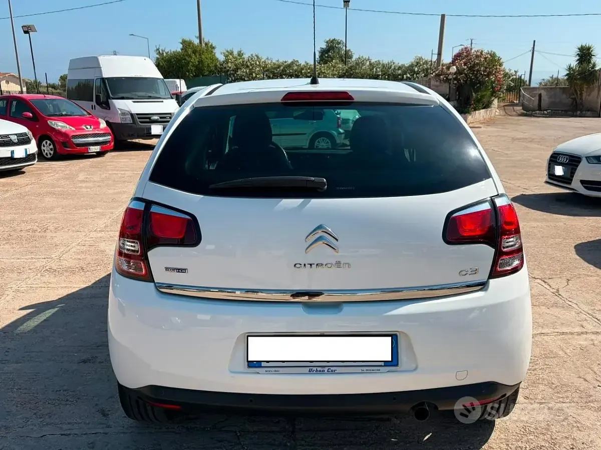 Usata Citroën C3 75 CV (55 kW) 2016 Bianco Berlina