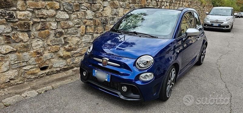 Usata Abarth 595 165 CV (121 kW) 2021 Blu Cabrio
