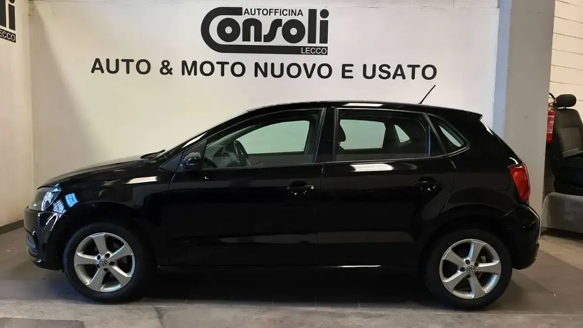 Usata VW Polo Trendline 60 CV (44 kW) 2016 Nero Berlina