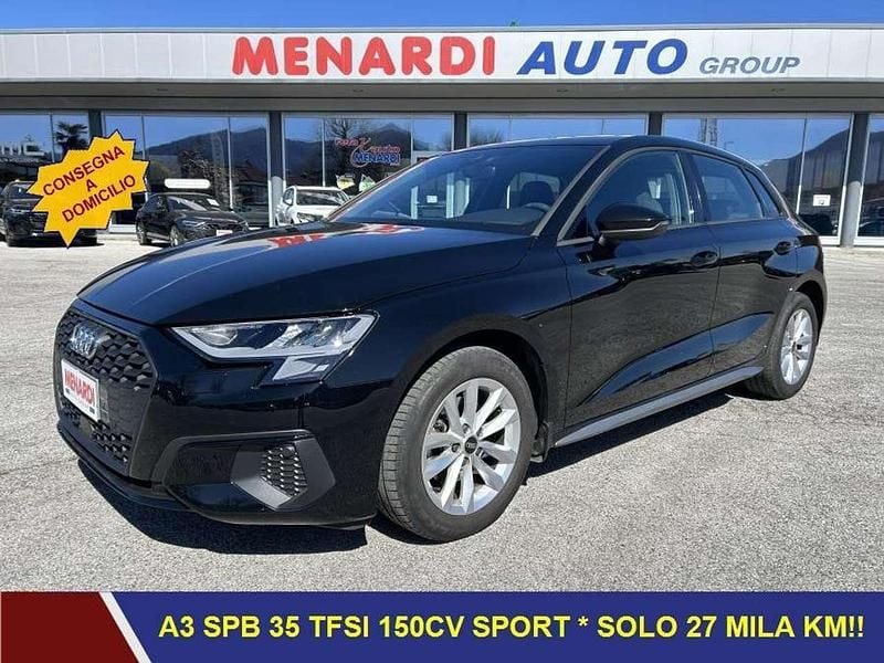 Usata Audi A3 Sportback Advanced Plus 150 CV (110 kW) 2023 Nero Utilitaria