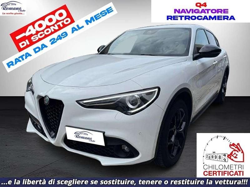 Bianco Usata 2022 Alfa Romeo Stelvio Super SUV | 26.990 € (Ottimo prezzo) - Immagine 1/3