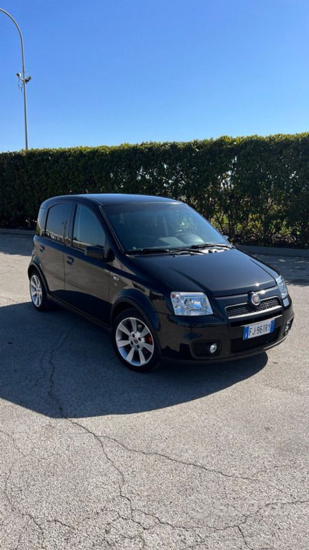Nero Usata 2008 Fiat Panda Due volumi | 5500 € (Buon prezzo) - Immagine 1/4