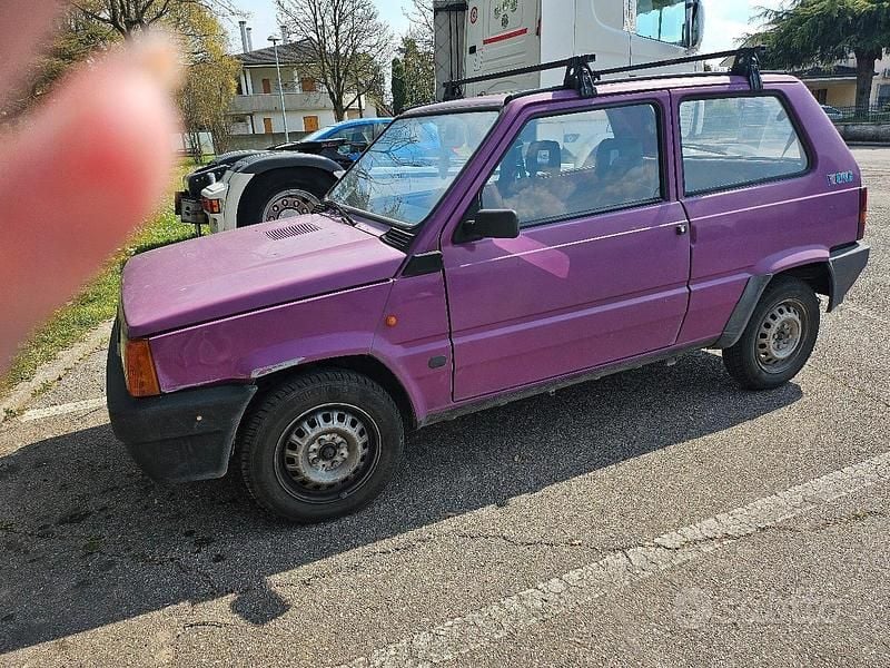 Usata Fiat Panda 1995 Rosso Utilitaria
