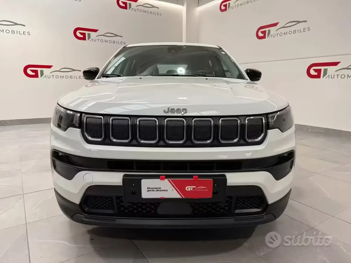 Brugt Jeep Compass 131 HK (96 kW) 2022 Hvid SUV