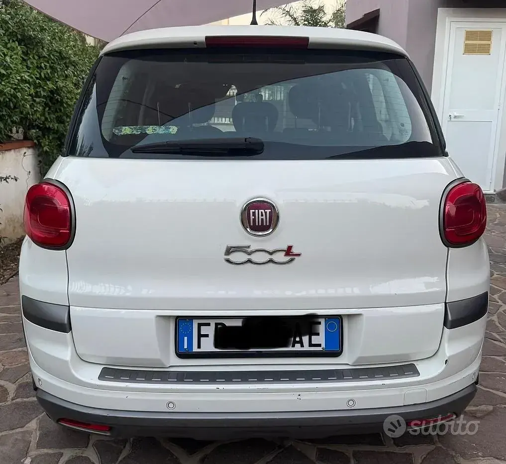 Usata Fiat 500L Cross 95 CV (69 kW) 2018 Bianco Monovolume