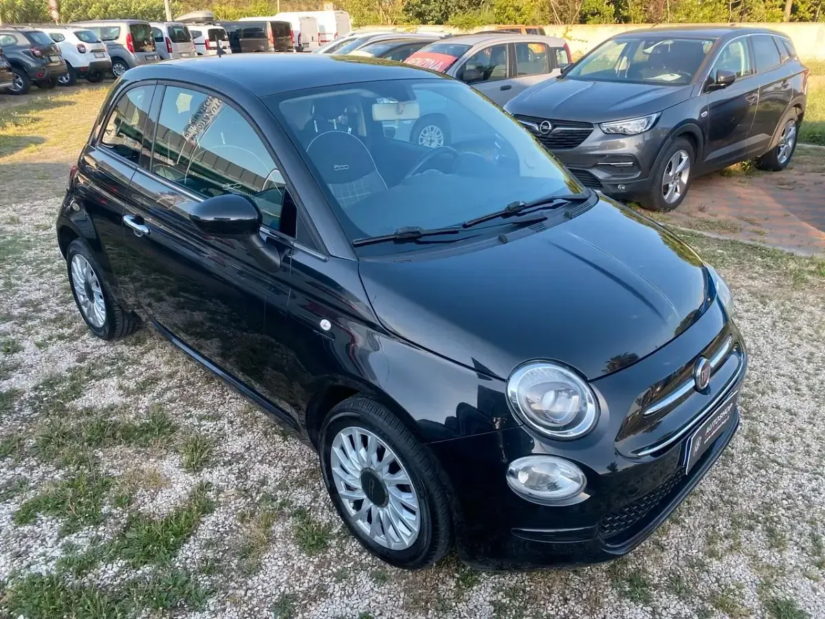 Usata Fiat 500 Lounge 95 CV (69 kW) 2018 Nero Berlina