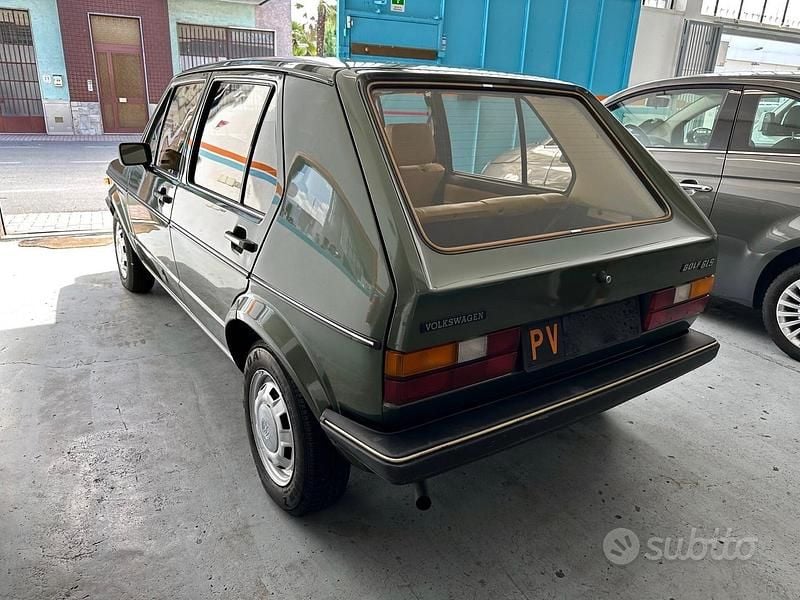 Usata VW Golf I 69 CV (50 kW) 1980 Verde Utilitaria