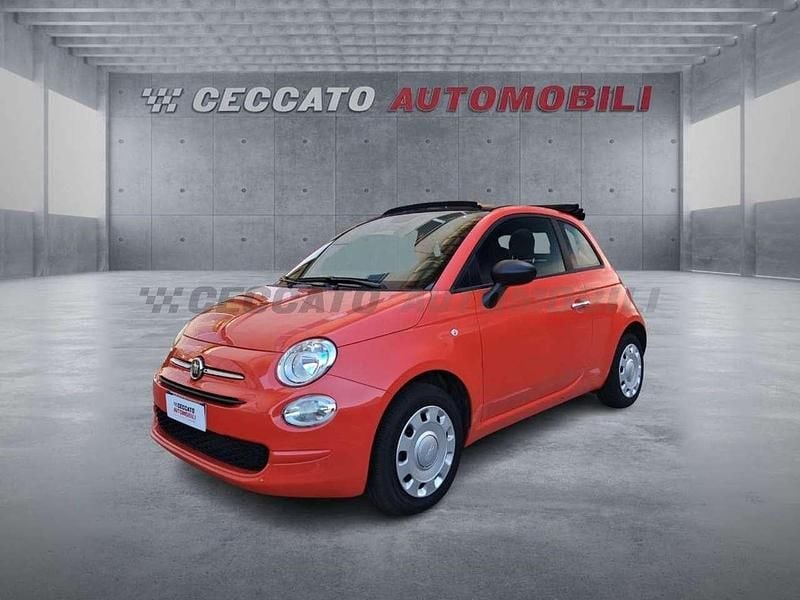Arancione Usata 2024 Fiat 500C Cabrio | 13.832 € (Ottimo prezzo) - Immagine 1/4