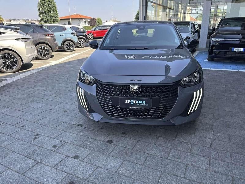 Nuova Peugeot 208 Active 56 kW (77 CV) 2025 Grigio selenium Utilitaria