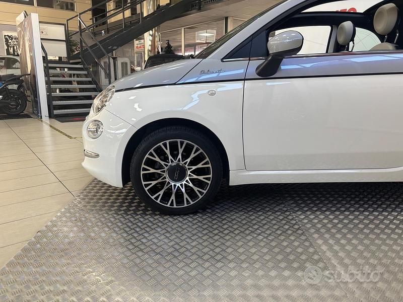 Usata Fiat 500C Dolcevita 70 CV (51 kW) 2021 Bianco Cabrio