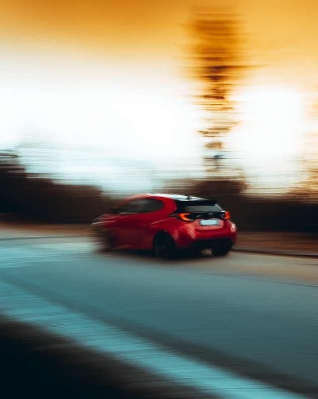 Usata Toyota Yaris 261 CV (191 kW) 2021 Rosso Utilitaria