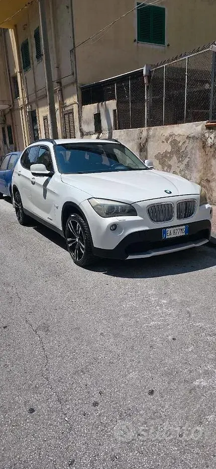 Usata BMW X1 177 CV (130 kW) 2010 Bianco SUV