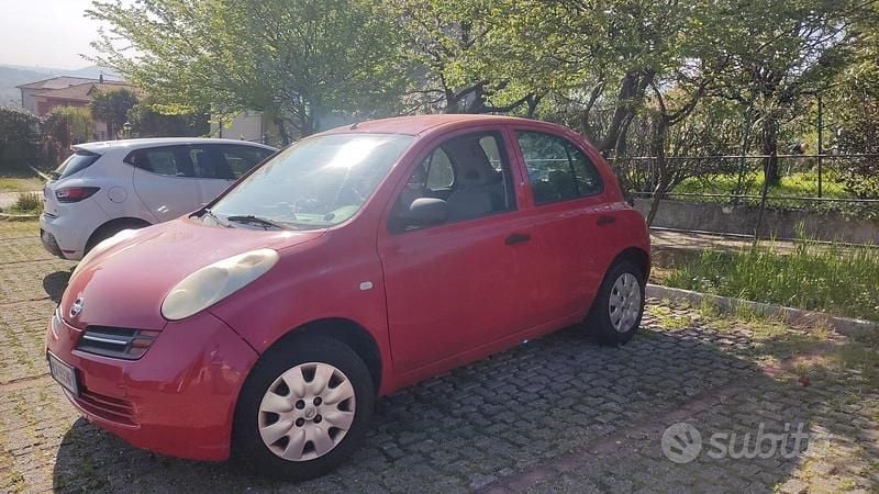 Usata Nissan Micra 2003 Rosso Berlina