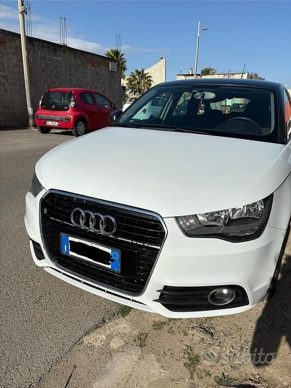 Usata Audi A1 90 CV (66 kW) 2012 Bianco Utilitaria