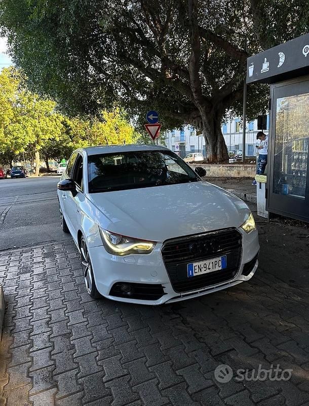 Usata Audi A1 S-line plus 2012 Bianco Berlina