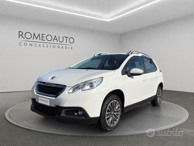 Usata Peugeot 2008 Allure 82 CV (60 kW) 2014 Bianco pastello SUV