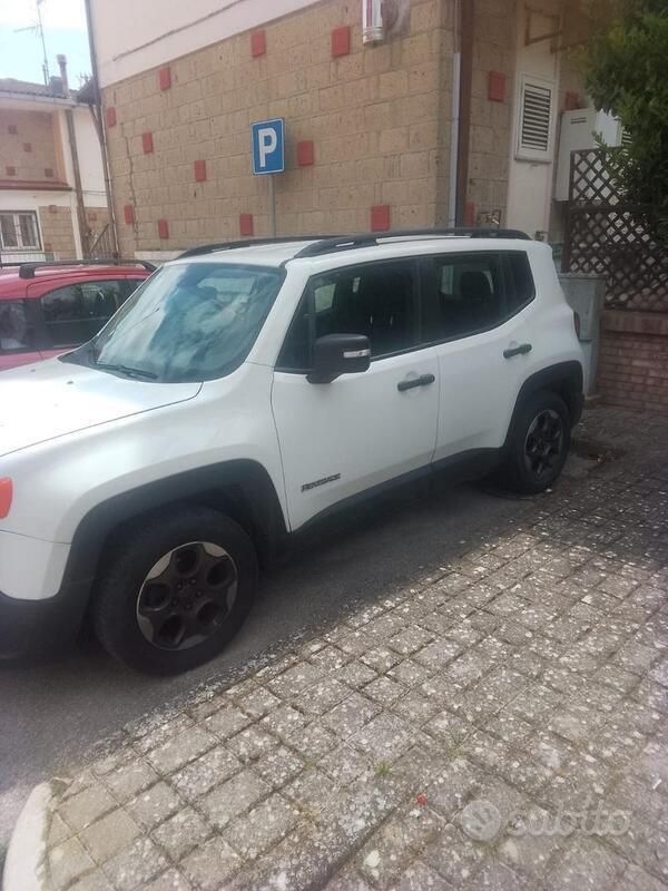 Usata Jeep Renegade 120 CV (88 kW) 2017 Bianco SUV