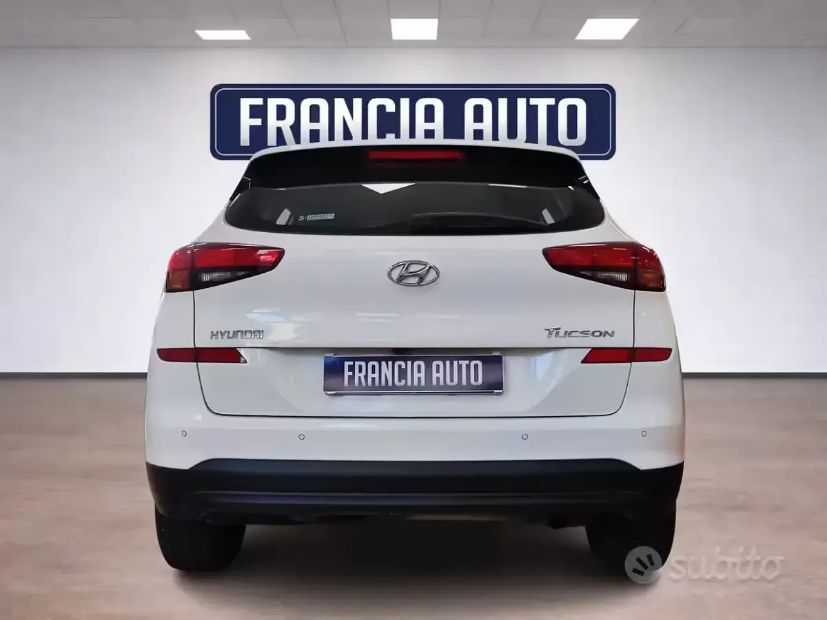 Usata Hyundai Tucson 116 CV (85 kW) 2019 Bianco SUV