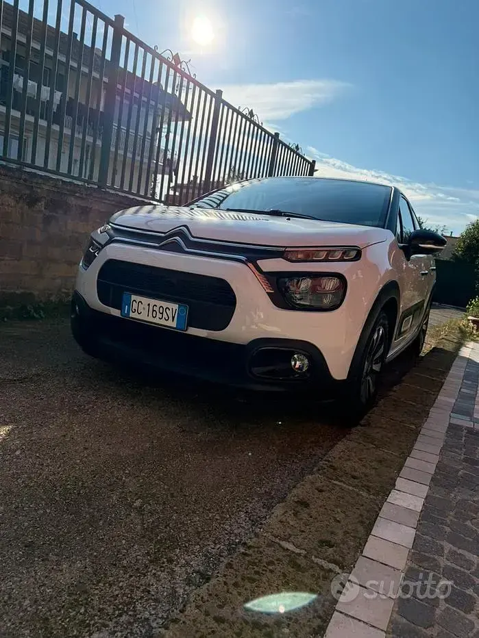 Usata Citroën C3 83 CV (61 kW) 2021 Bianco Utilitaria