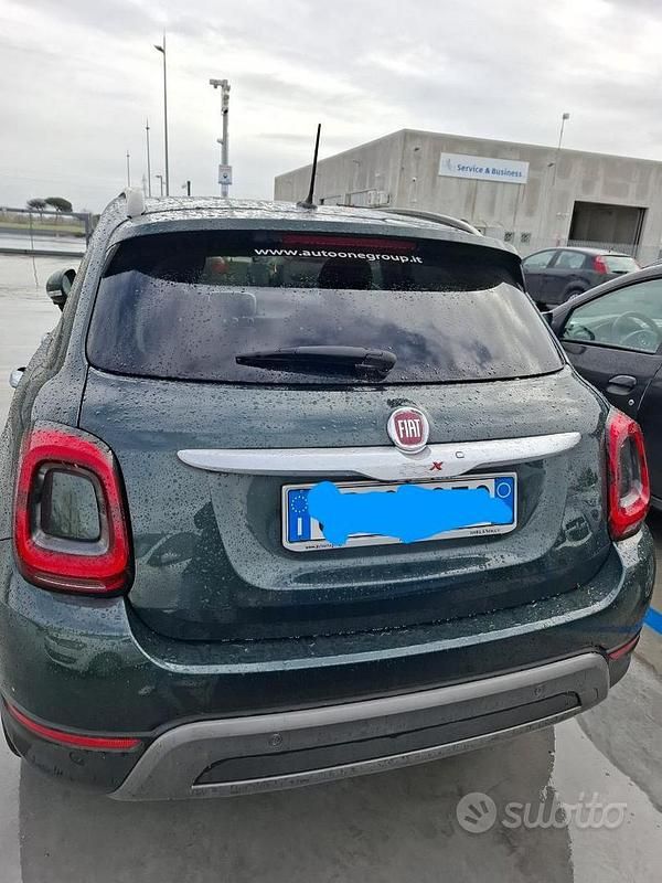 Usata Fiat 500X Cross 120 CV (88 kW) 2019 Verde SUV