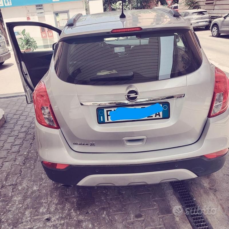 Usata Opel Mokka X 110 CV (80 kW) 2019 Grigio SUV