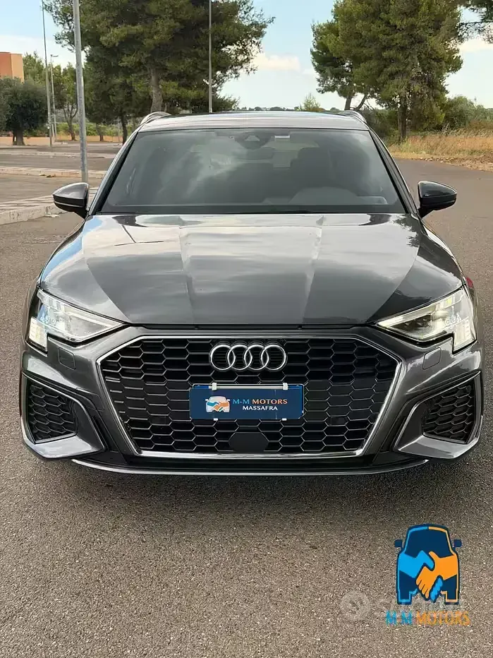 Usata Audi A3 S-Line 150 CV (110 kW) 2022 Grigio Berlina