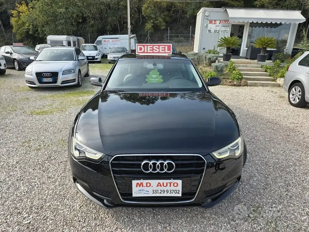 Usata Audi A5 190 CV (139 kW) 2016 Nero Coupé