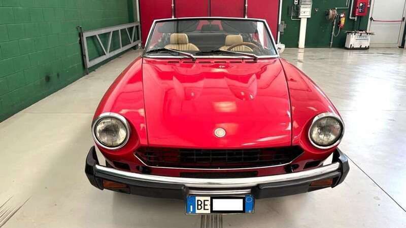 Usata Fiat 124 Spider 111 CV (81 kW) 1978 Rosso Cabrio