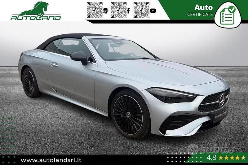Usata Mercedes CLE200 AMG Line Premium 204 CV (150 kW) 2024 Grigio Cabrio