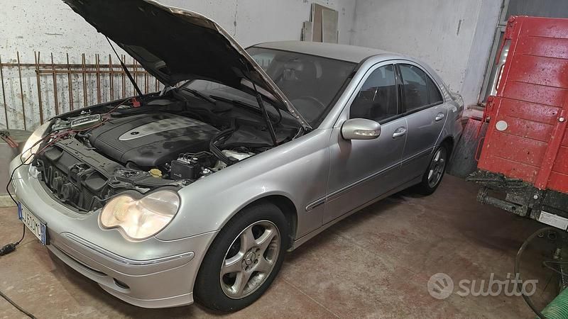 Usata Mercedes C220 2003 Grigio Berlina