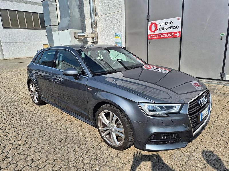 Usata Audi A3 Design 115 CV (84 kW) 2019 Grigio Berlina