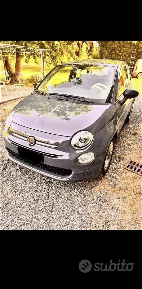 Usata Fiat 500 69 CV (50 kW) 2022 Grigio Berlina