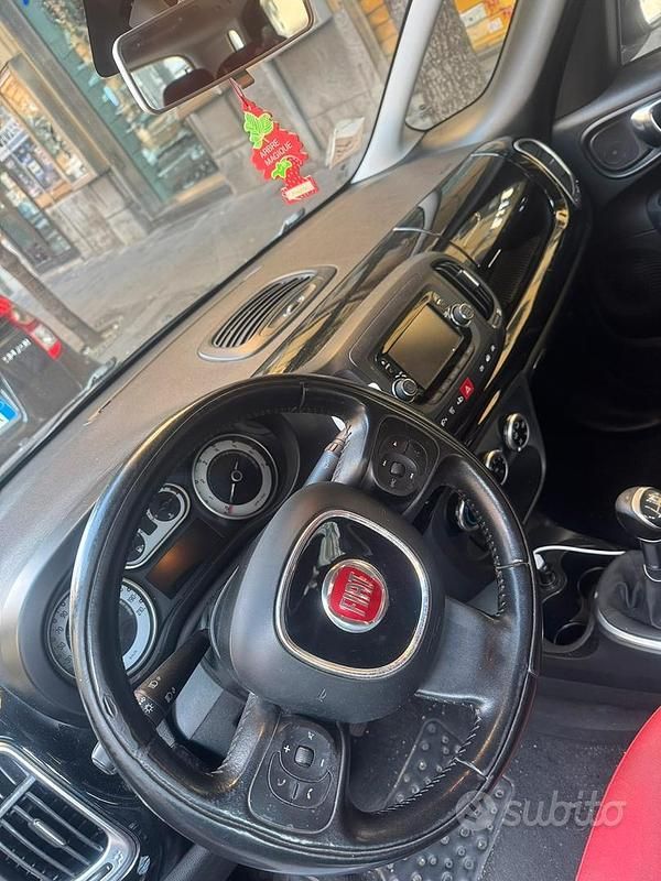 Usata Fiat 500L 85 CV (62 kW) 2013 Nero Monovolume
